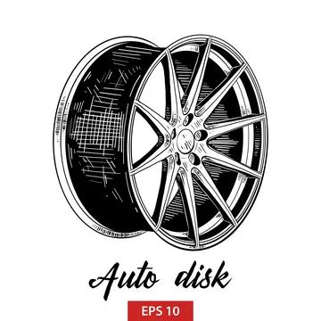 Vector engraved style illustration for posters, decoration and print. Hand dr Stock Illustration