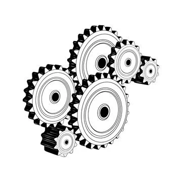 Vector engraved style illustration for posters, decoration and print. Hand dr Stock Illustration