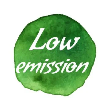 Vector environmental eco label Stock Illustration