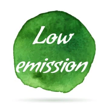 Vector environmental eco label Stock Illustration