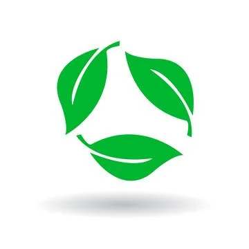 Vector environmental icons on white Stock Illustration