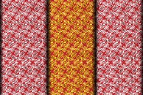 Vector eps geometric pattern design template. Stock Illustration