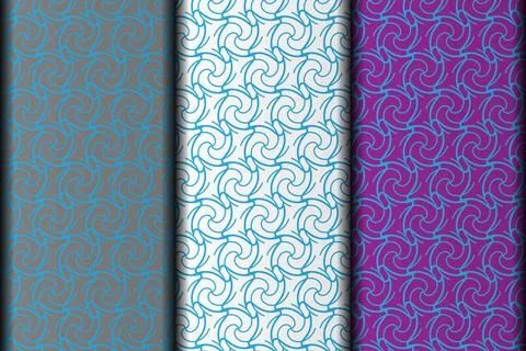 Vector eps seamless geometric pattern design. Stock Illustration