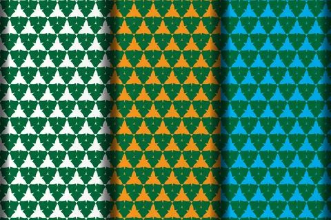 Vector eps seamless pattern design template. Stock Illustration