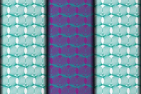 Vector eps seamless pattern design element. Stock Illustration