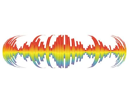 Vector equalizer element. Pulse music player sing Stock Illustration