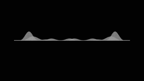 Vector equalizer for music, and your videos, double striped Stock Footage 148533751