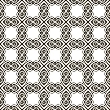 Vector ethnic seamless pattern 스톡 일러스트