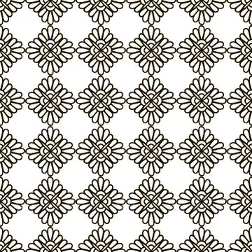 Vector ethnic seamless pattern Stock Illustration