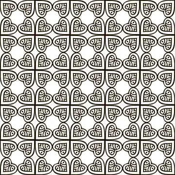 Vector ethnic seamless pattern Illustrazione stock
