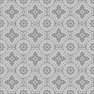 Vector ethnic seamless pattern 스톡 일러스트