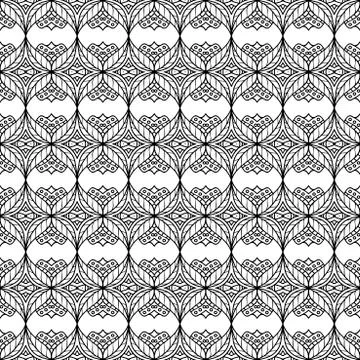 Vector ethnic seamless pattern 스톡 일러스트