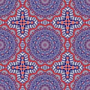 Vector ethnic seamless pattern イラスト素材
