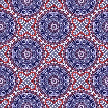 Vector ethnic seamless pattern Stockillustratie