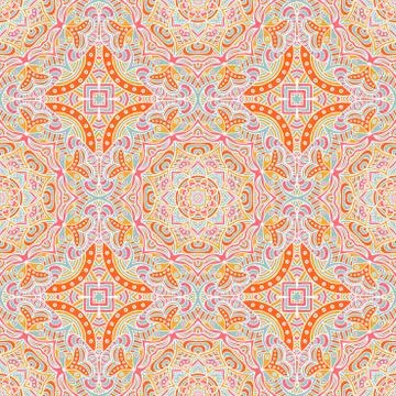 Vector ethnic seamless pattern Illustrazione stock