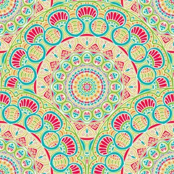Vector ethnic seamless pattern イラスト素材