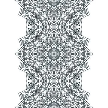 Vector ethnic seamless pattern Stock Illustration
