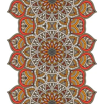 Vector ethnic seamless pattern イラスト素材