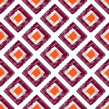 Vector ethnic seamless pattern Stock Illustration