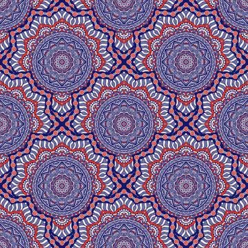 Vector ethnic seamless pattern Illustrazione stock