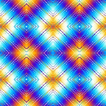 Vector ethnic tribal pattern. Seamless art image. Stock Illustration