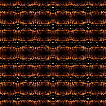 Vector ethnic tribal pattern. Seamless art image. Stock Illustration