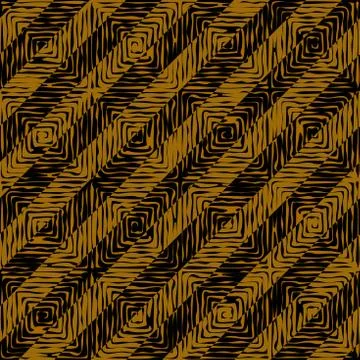 Vector ethnic tribal pattern. Seamless art image. Stock Illustration