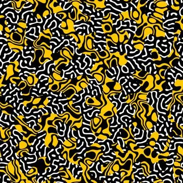 Vector ethnic tribal pattern. Seamless art image. Illustrazione stock