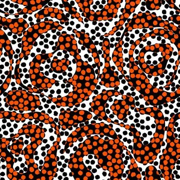 Vector ethnic tribal pattern. Seamless art image. Illustrazione stock