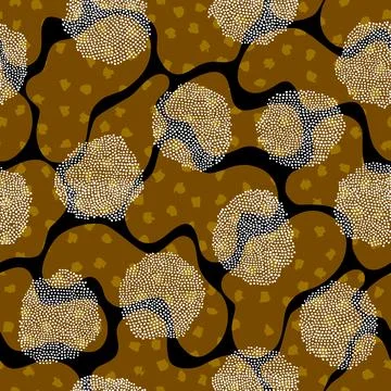 Vector ethnic tribal pattern. Seamless vector image. イラスト素材