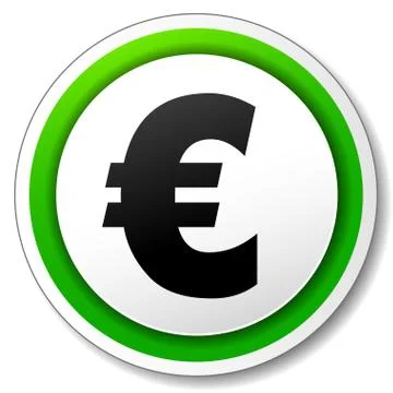 Vector euro sign Stock Illustration