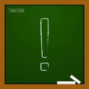Vector exclamation mark icon. Eps10 Stock Illustration