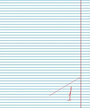 Vector exercise book Stock Illustration