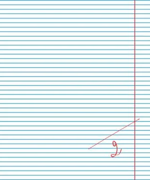 Vector exercise book Stock Illustration