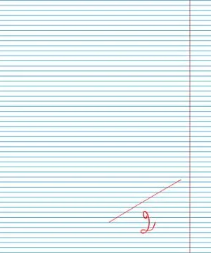 Vector exercise book Stock Illustration