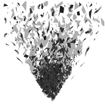 Vector Explode Flash, Cartoon Explosion, Star Burst Isolated on White Background Stock Illustration