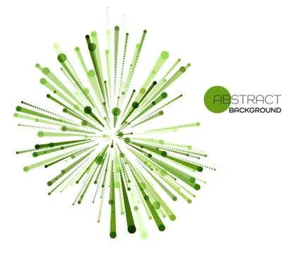 Vector explosion lines Stock Illustration