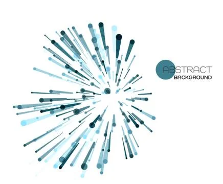 Vector explosion lines 스톡 일러스트