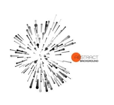 Vector explosion lines 스톡 일러스트