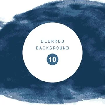 Vector explosion smoke cloud watercolor. Ink swirling in water isolated white Stock Illustration