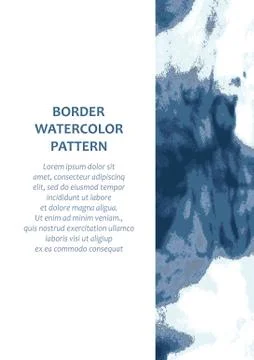 Vector explosion smoke cloud watercolor. Ink swirling in water i Stock Illustration