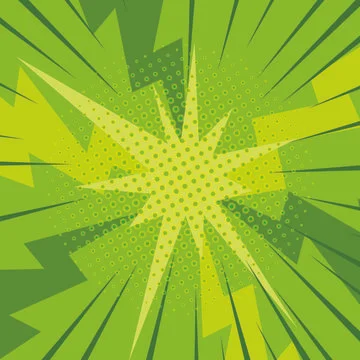 Vector of explosion with yellow flash and grey lightning bolts and lines on Illustrazione stock