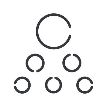 Vector eye care line icon isolated. Eye testing icon Stock Illustration