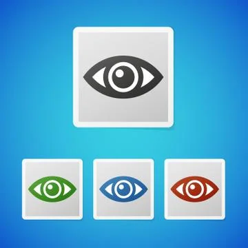 Vector eye icon Stock Illustration