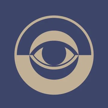 Vector eye Illustrazione stock