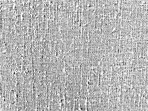 Vector fabric texture with distressed weaving pattern Stock Illustration