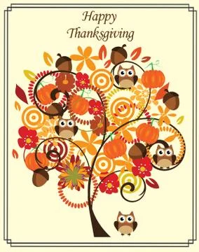 Vector fall background Illustrazione stock