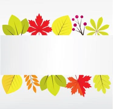Vector Fall Leaves Stock Illustration