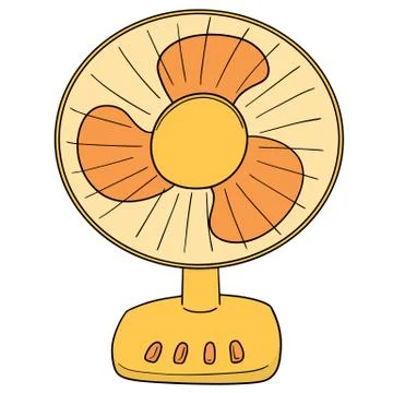 Vector of fan Stock Illustration