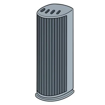 Vector of fan Illustrazione stock